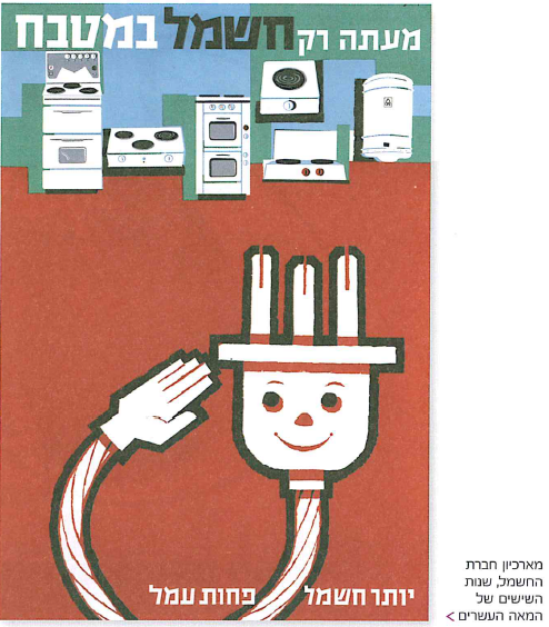 (בספר תמונה של מודעת פרסומת:) עיצוב: מכנר-וליש, שנות הארבעים של המאה העשרים